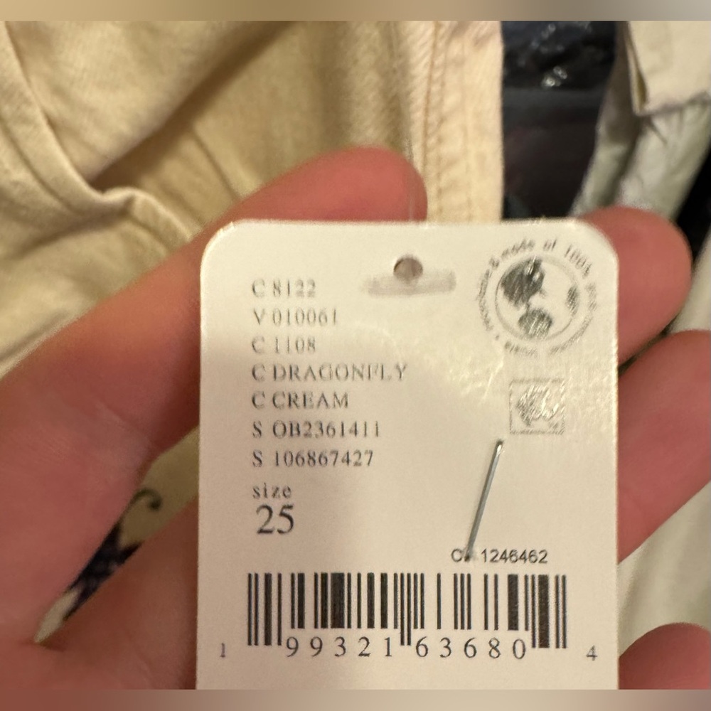 NWT Free People We The Free Tennessee Low-Rise Illusions Jeans - dragonfly - 25 - Picture 11 of 11
